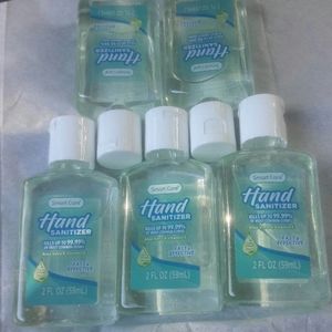 5, 2 FL OZ Bottles of Smart Care Hand Sanitizer